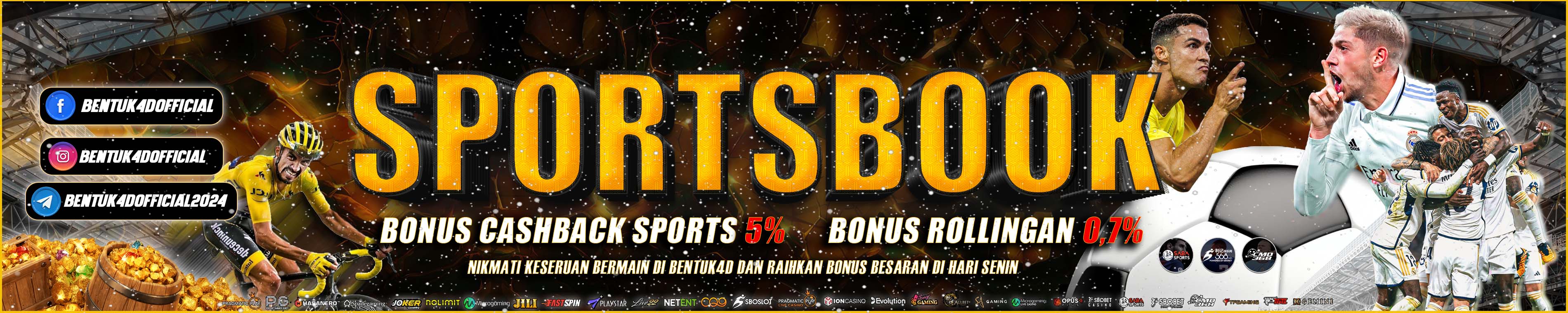 Sportsbook Betting Bentuk4D Cashback